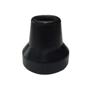 Walking Stick Ferrule Black, 16 mm | MOBIAK